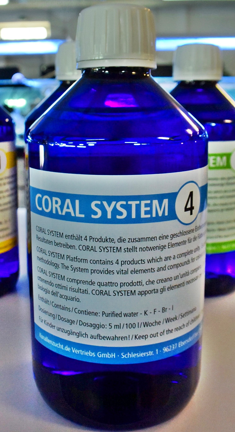 Coral System 4 Coloring Agent 4 250 Ml Korallen zucht de